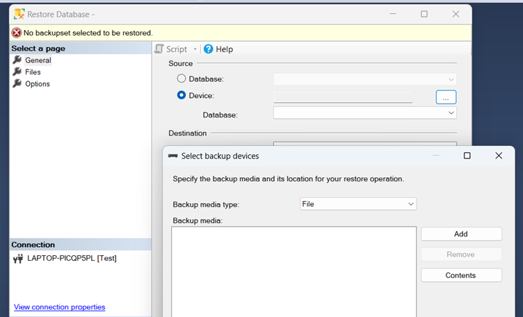 Migration of SQL server Databases from Older to new ones
