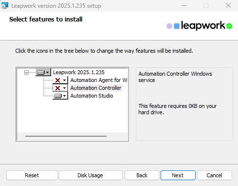 Upgrading Leapwork