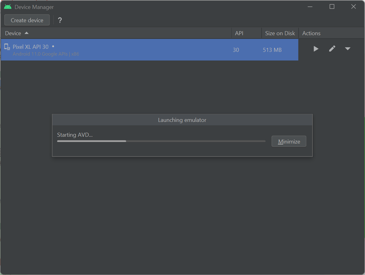 How to automate Android native app using Leapwork on Android simulator?