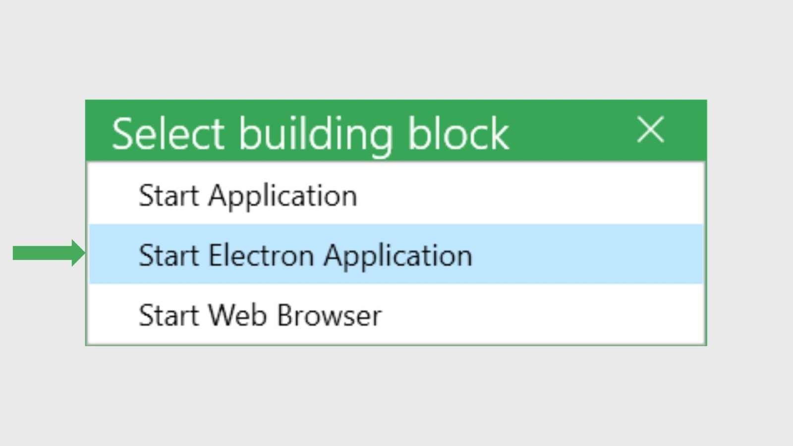 Working on GitHub Desktop Automation with Electron Block