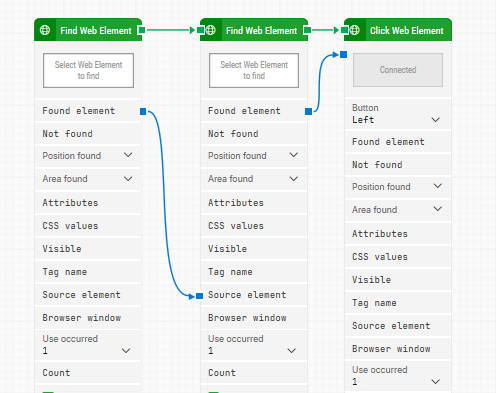 What if Leapwork is not able to click on a web element?