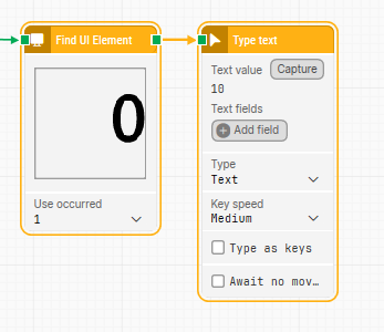 Capturing Read-only Element in UI Application with Type Text Block