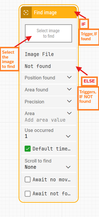 Is there any building block for IF Statements?