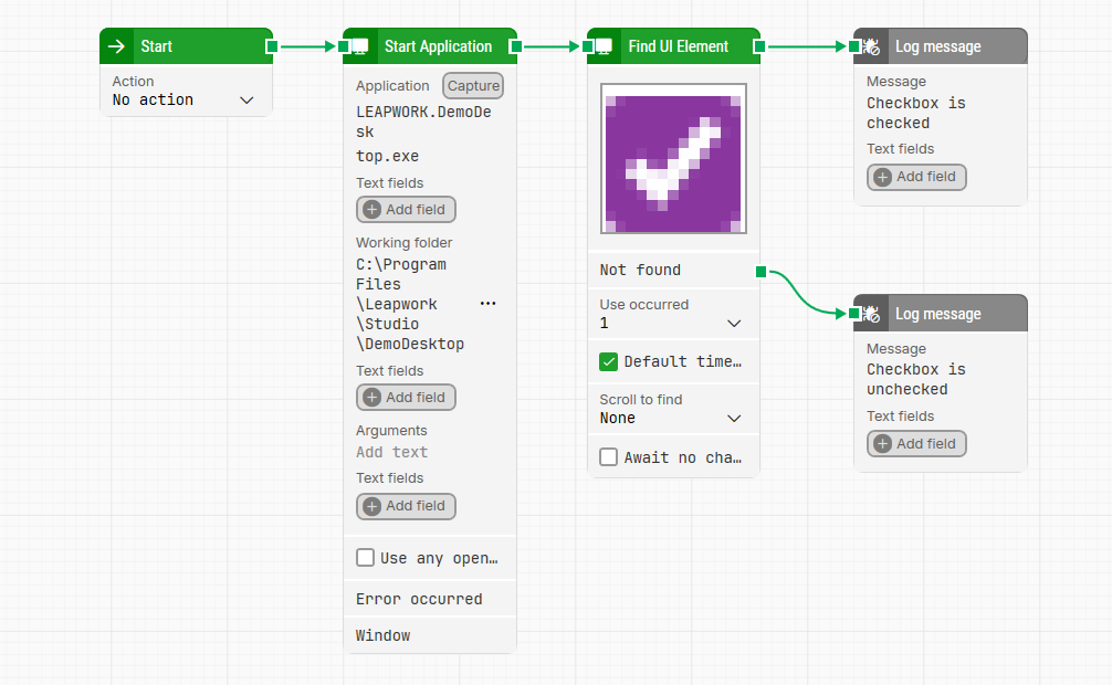 How to get checkbox state in Desktop application?