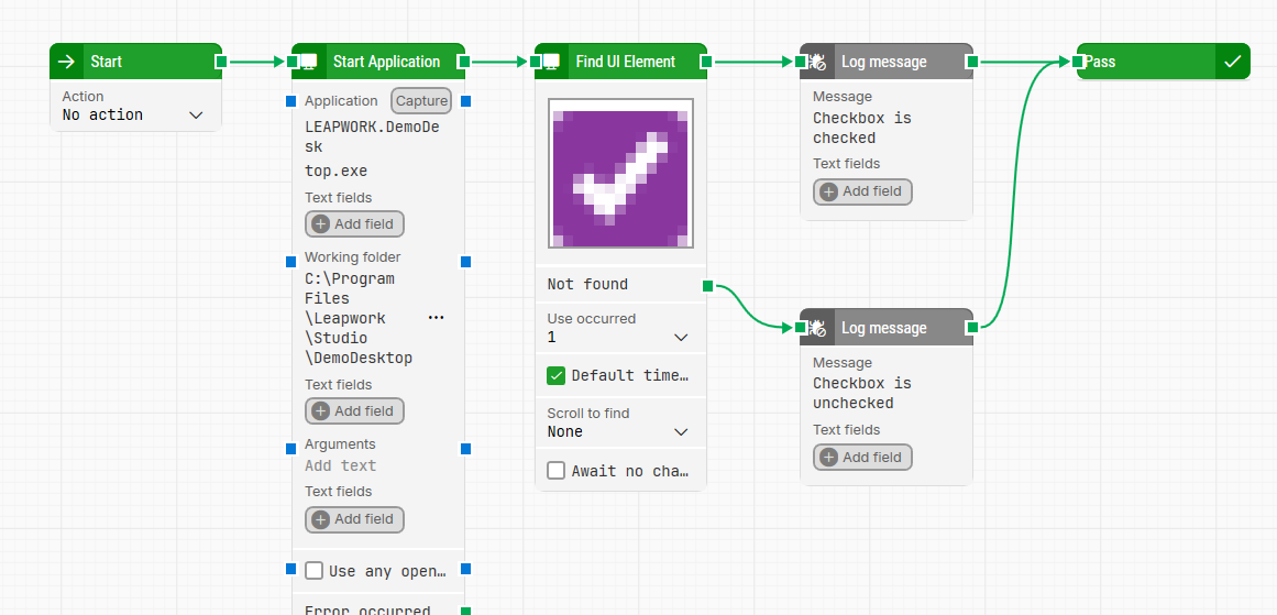 How to get checkbox state in Desktop application?
