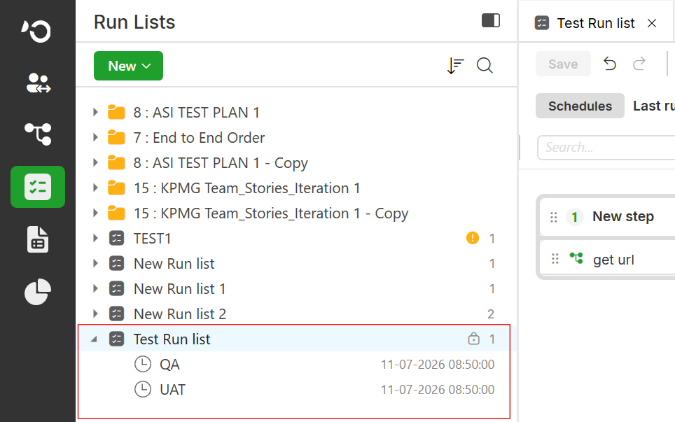 How to run test on multiple test environments through scheduling?