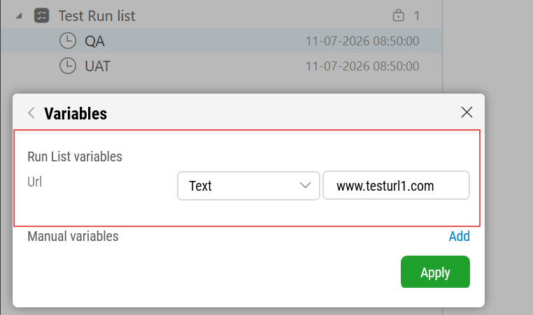 How to run test on multiple test environments through scheduling?